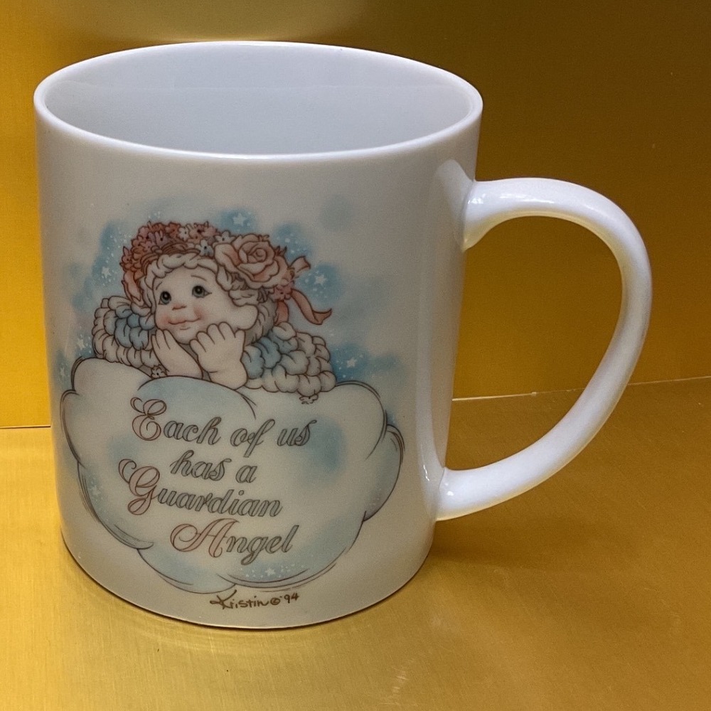 Dreamsicles Guardian Angel Mug The Finishing Touches Kristin 1995 Limited Ed